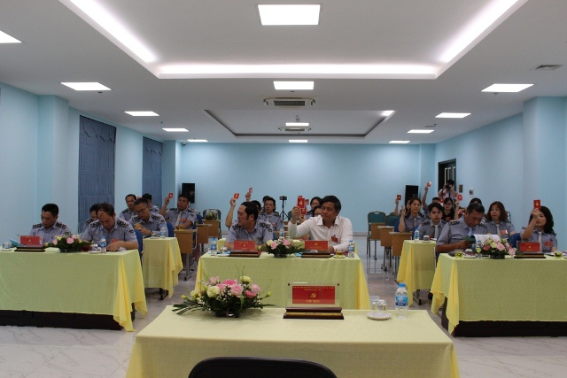 Đại hội các chi bộ trực thuộc Đảng bộ Cảng vụ hàng không miền Bắc nhiệm kỳ 2022 - 2025